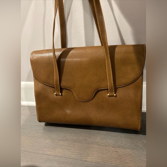 Gucci Vintage Leather Laptop Bag - Picture 2 of 16
